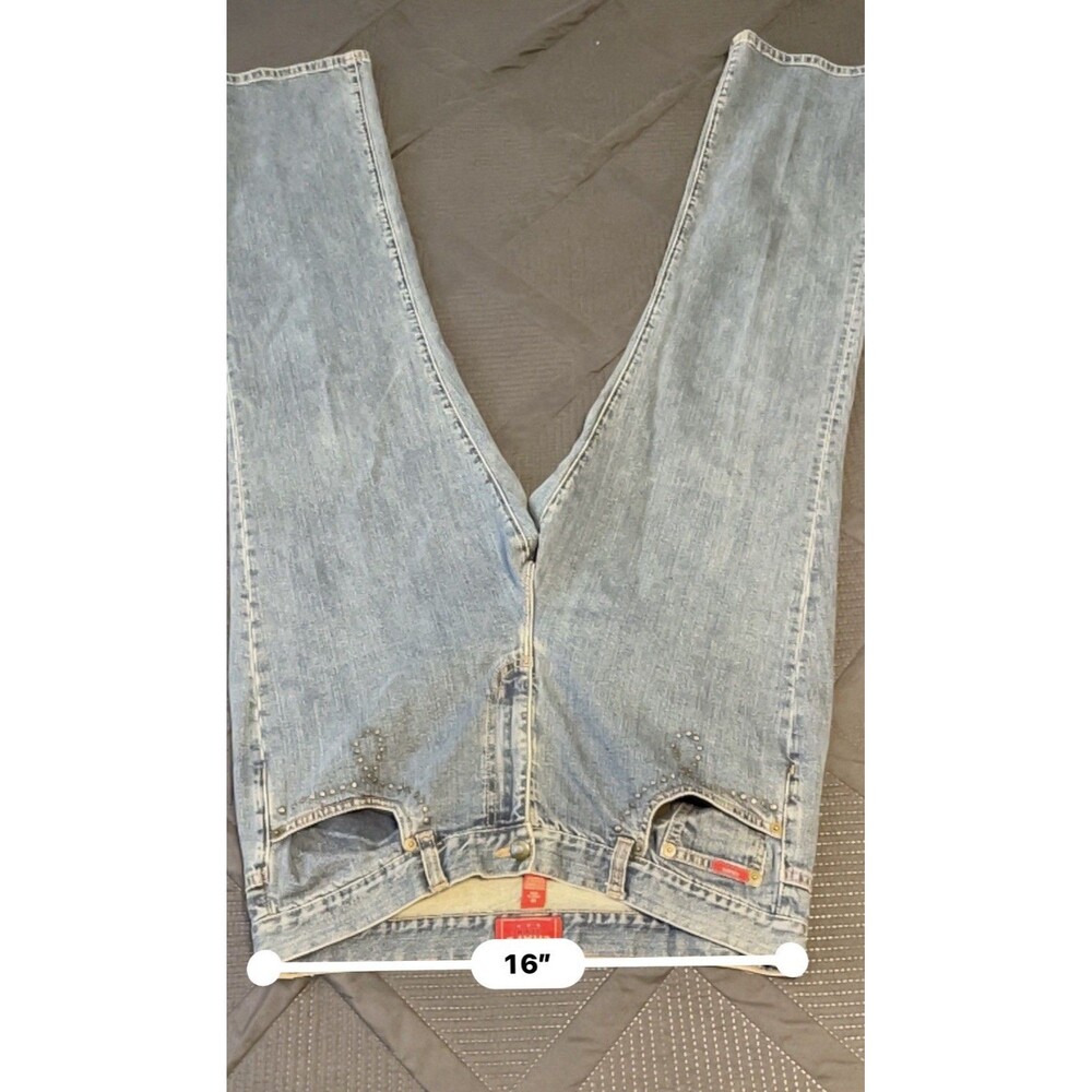 Chaps Jeans Red Tag Straight Leg Mid Rise Women’s Size 14 - Picture 12 of 14
